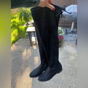 Unisa Black OTK Boot Size 7.5